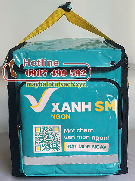 san xuat tui giu nhiet giao hang Xanh SM